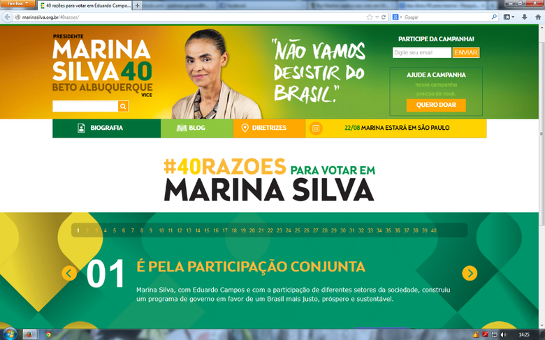 O Papel da Internet na Conquista dos Votos de Marina Silva - Revista  Interesse Nacional