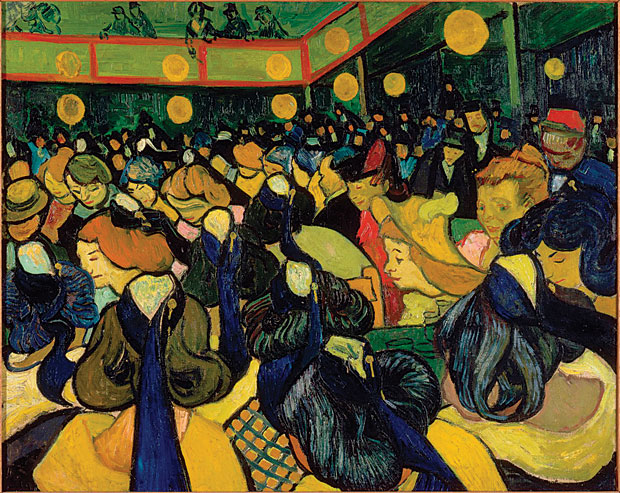 Salão de Dança - Van Gogh 1888 (reprodução)