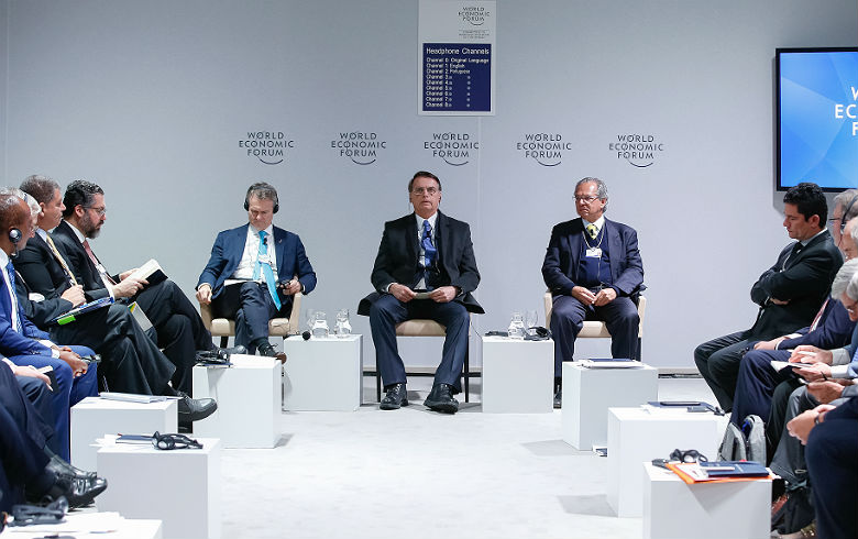 Bolsonaro em Davos