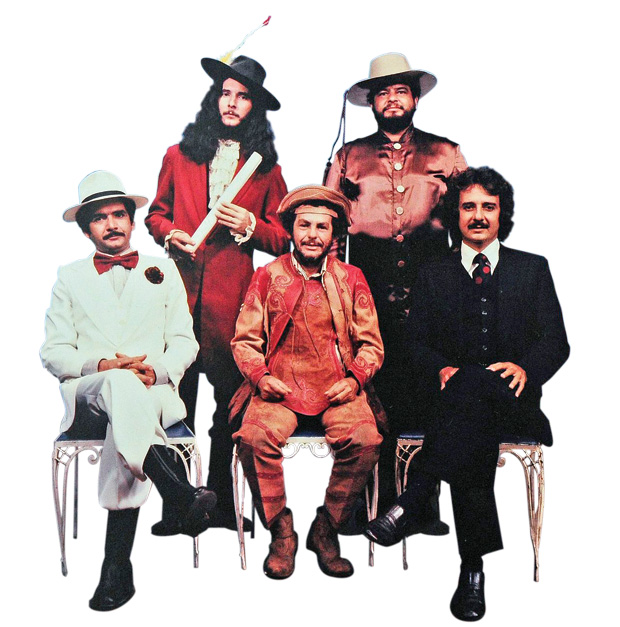 Quinteto Violadao em 1978 (Foto: Divulgação)