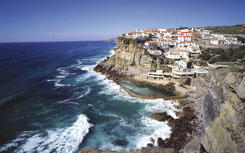 Azenhas do Mar, litoral de Sintra