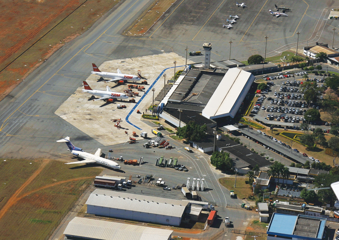 Aeroporto de Goiania, antes da Copa (Foto: Divulgação)