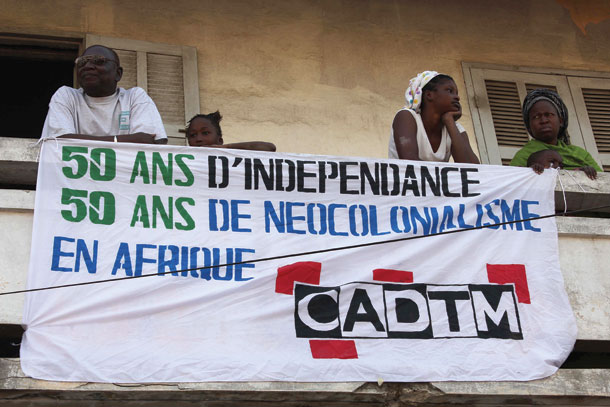 África protesto à favor do terceiro mundo - Leonardo Severo
