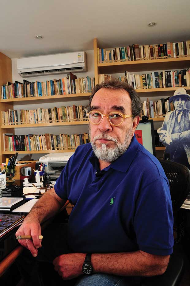 Fernando Morais, escritor, julho 2011 (Foto Jailton Garcia)