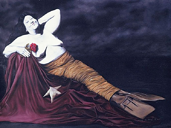 Obra da exposição "Hildebrando de Castro - Ilusões do Real"