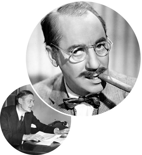 Groucho Marx e T.S. Eliot