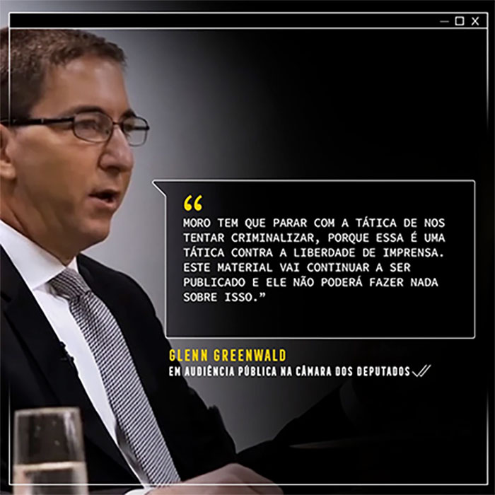 Glenn Greenwald é atacado por bolsonaristas e reage: ‘Vocês vão se arrepender muito’