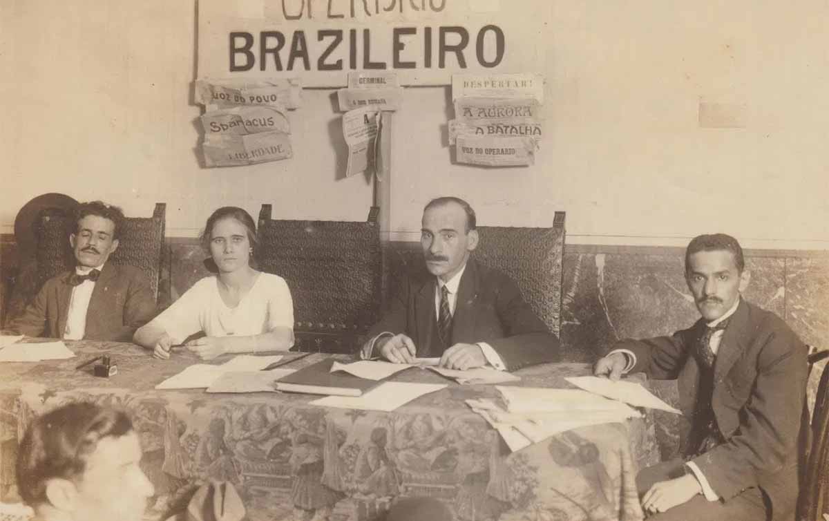 Arquivo pessoal de Marcolino Jeremias, membro do Núcleo de Estudos Libertários Carlo Aldegheri – NELCA – Santos/SP
