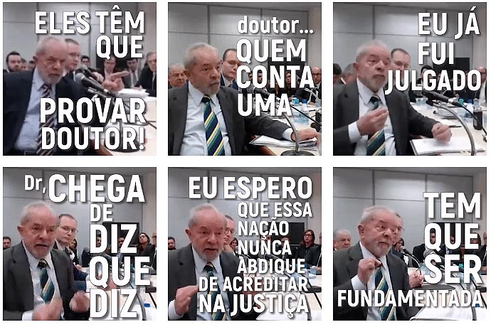 Lula provas