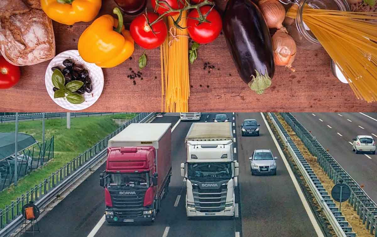alimentos e transportes