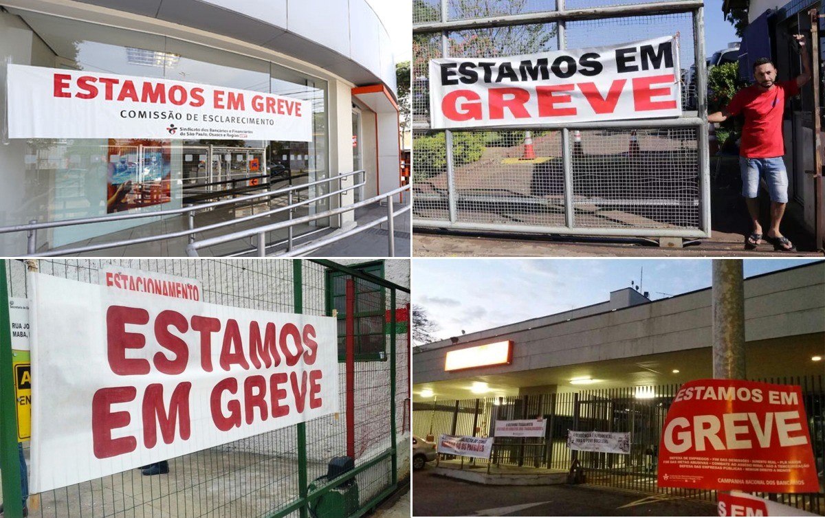 greves no brasil